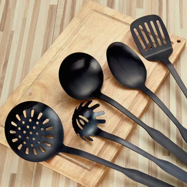 Black Matte Finish kitchen utensils set