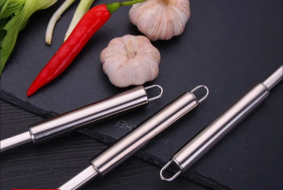 Stainless Steel Handles of Kitchen Utensils